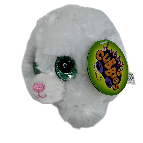 5 for $25| Lubby Chubbies White seal Stuffed plush - Picture 1 of 5